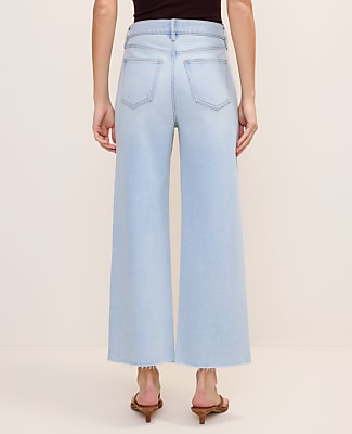 The Petite Wide-Leg Crop Jean — Curvy Fit