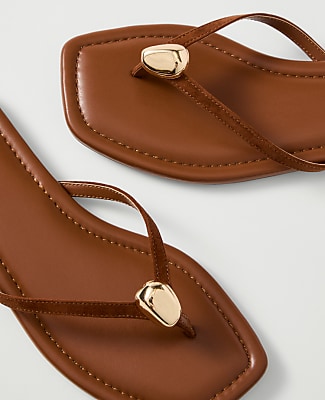 Suede Embellished Sandal