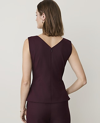 The Sleeveless V-Neck Top