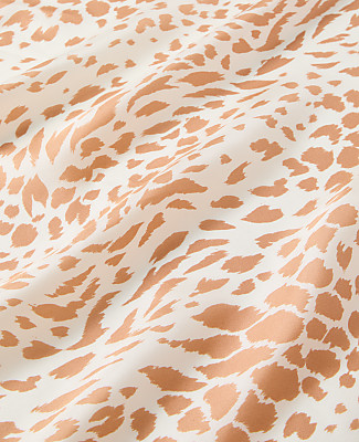 Animal Print Silk Scarf