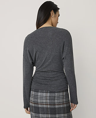 Petite Dolman Boatneck Top