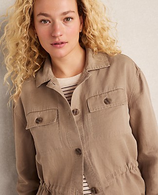 Haven Well Within Linen Blend Dobby Jacket