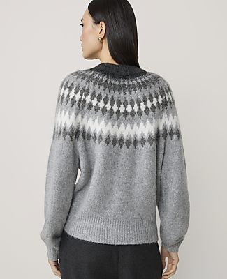 Fair Isle Crew Neck Sweater