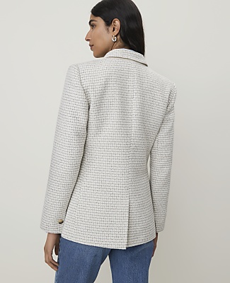 The Petite Greenwich Blazer in Tweed