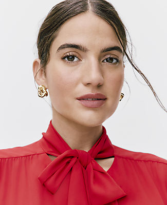 Twisted Stud Earrings