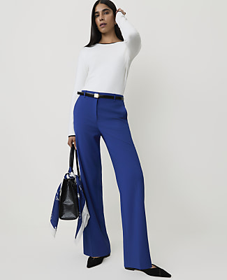 Petite Tipped Essential Crew Neck Sweater
