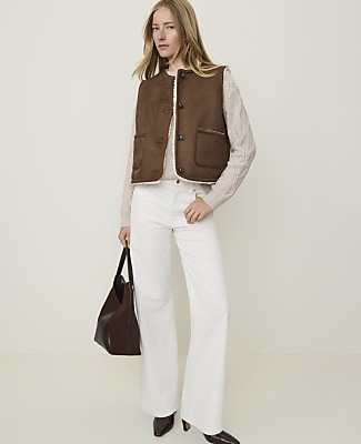 Weekend Faux Suede Vest