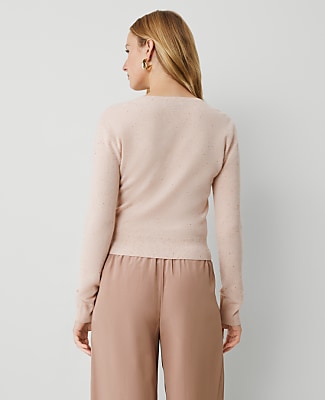 Cashmere Tie-Waist Sweater