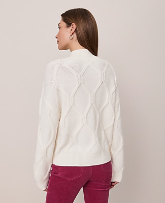 Weekend Collection Cable Sweater