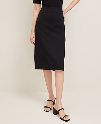 Petite Ponte Pencil Skirt
