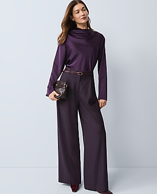Asymmetric Satin Top