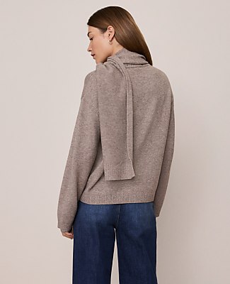 Weekend Scarf Sweater
