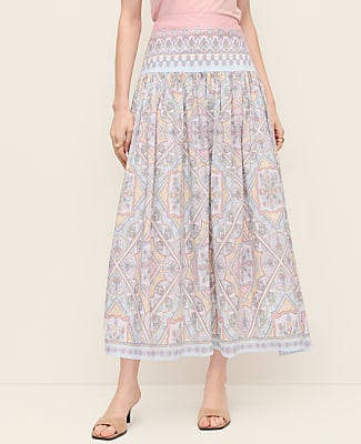 Paisley Maxi Skirt