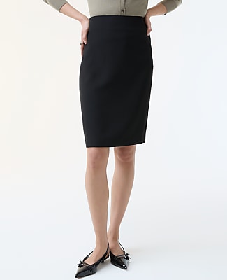 The Pocket Midi Skirt in Fluid Crepe