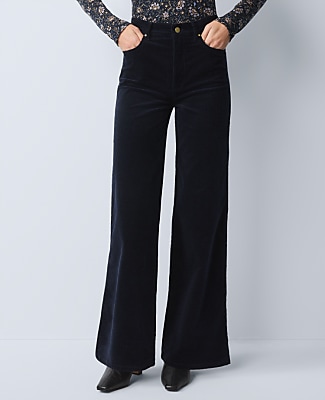 Weekend Wide-Leg Corduroy Pant