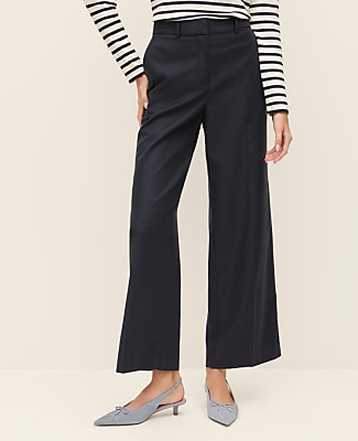 The Relaxed Wide-Leg Ankle Pant