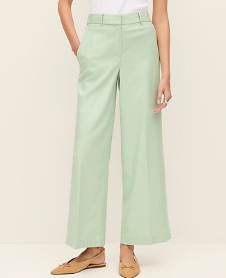 The Relaxed Wide-Leg Ankle Pant