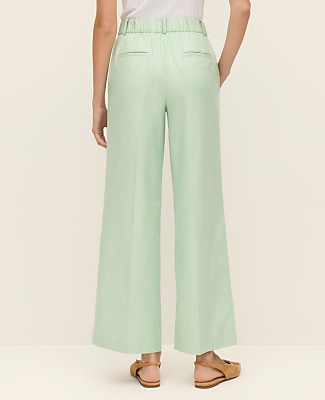 The Relaxed Wide-Leg Ankle Pant