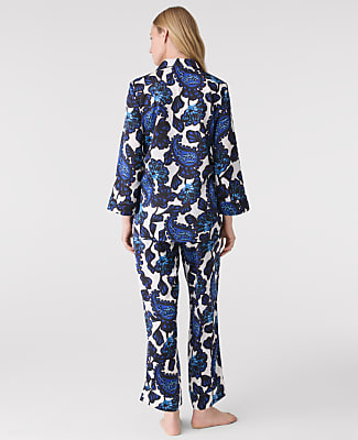Paisley Satin Pajama Set