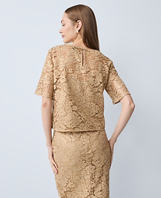 Petite Lace Blouse