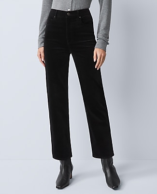 Petite Weekend Stretch Velvet Pant