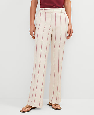 The Petite Jayne Trouser in Pinstripe