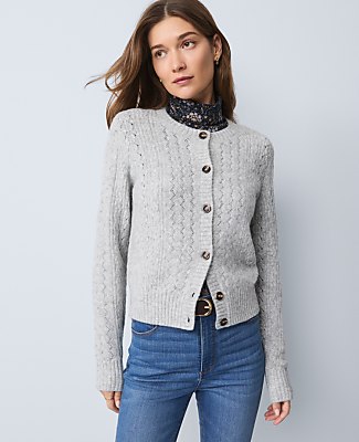 Weekend Pointelle Cardigan