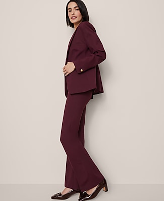 The Petite Skinny Flare Pant in Ponte