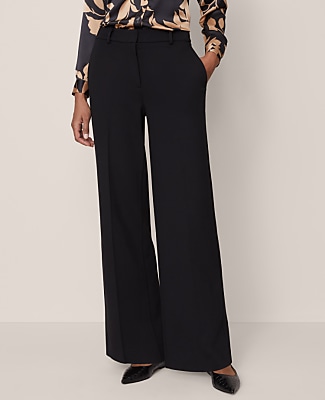 The Petite Wide-Leg Pant in Ponte