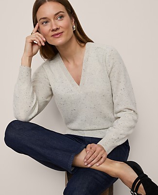 Cashmere V-Neck Sweater