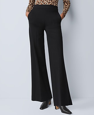 Weekend Easy Perfect Wide-Leg Pant in Ponte