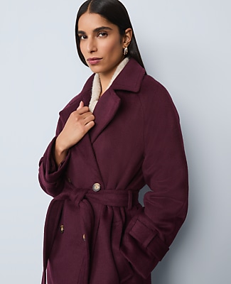 Petite Belted Trench Coat