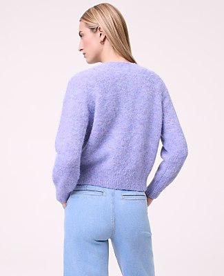Weekend Cozy Crew Neck Cardigan