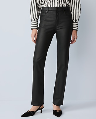 The Coated Perfect Straight Jean