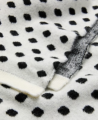 Dotted Blanket Scarf