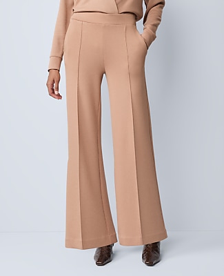 Petite Weekend Easy Wide-Leg Pant in CloudPlush