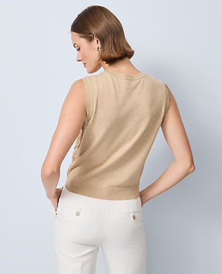 Lace Sweater Shell