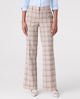 The Petite Jayne Trouser in Plaid