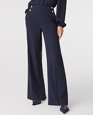The Petite Everyday Sailor Wide-Leg Pant