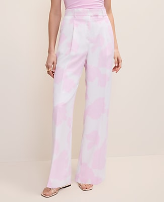 The Pleated Floral Pant