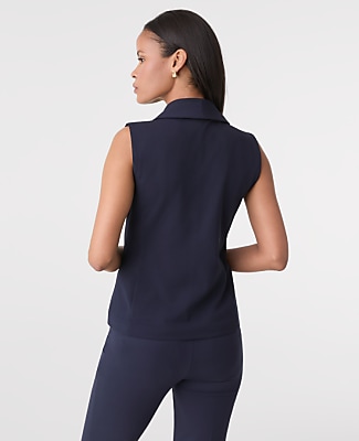 Petite Shawl Collar Top