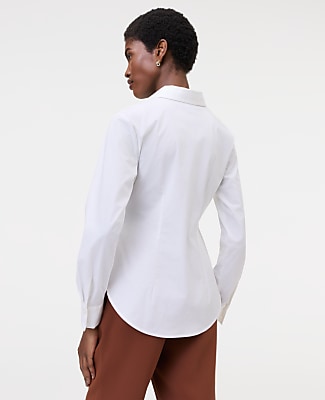 Tie Waist Button Down Shirt