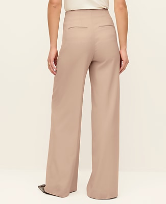 The Wide-Leg Sailor Pant - Cool Sesame