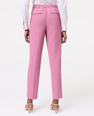 The Relaxed Ankle Pant in Fluid Crepe