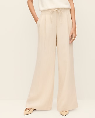 Weekend Easy Fit Wide-Leg Pant