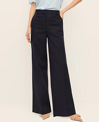 The Wide-Leg Pant in Doubleweave