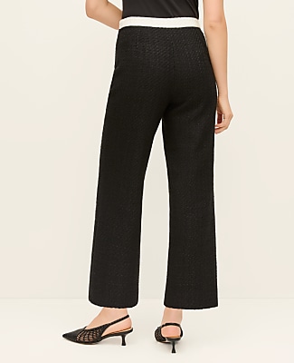 The Grace Straight Pant in Tweed