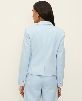 The Two-Button Blazer in Doubleweave