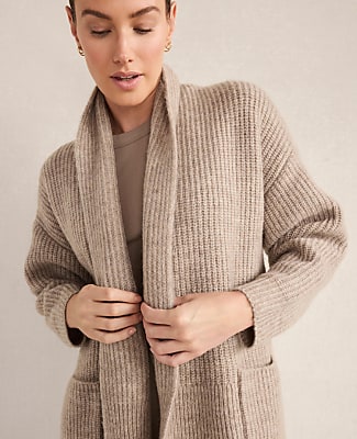 Haven Well Within Lofty Knit Shawl Collar Cardigan