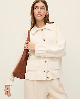 Weekend Collared Cardigan